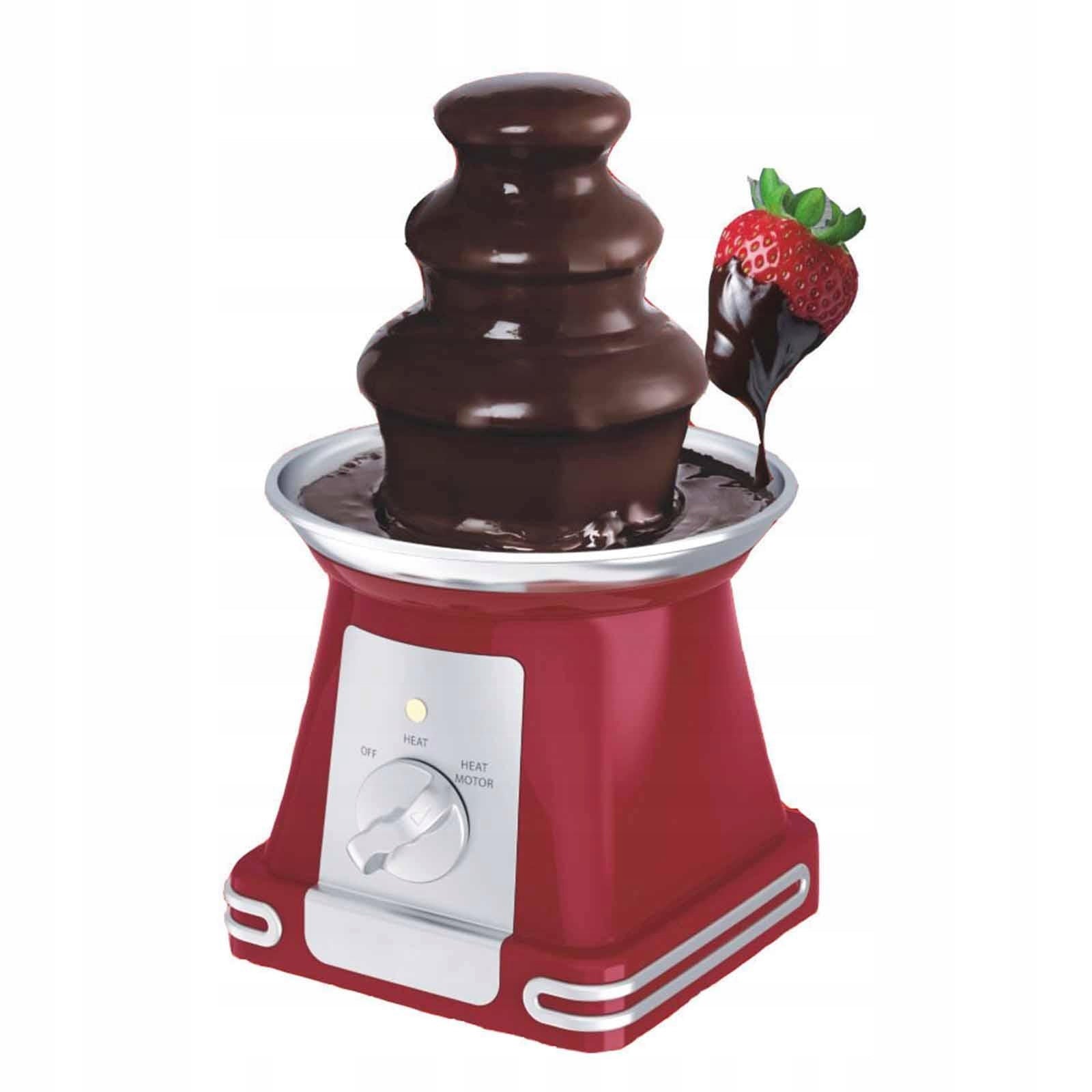 3 Tier Electric Chocolate Fondue 9 inch Tall Fountain Machine Melts Cheese Brand no brand