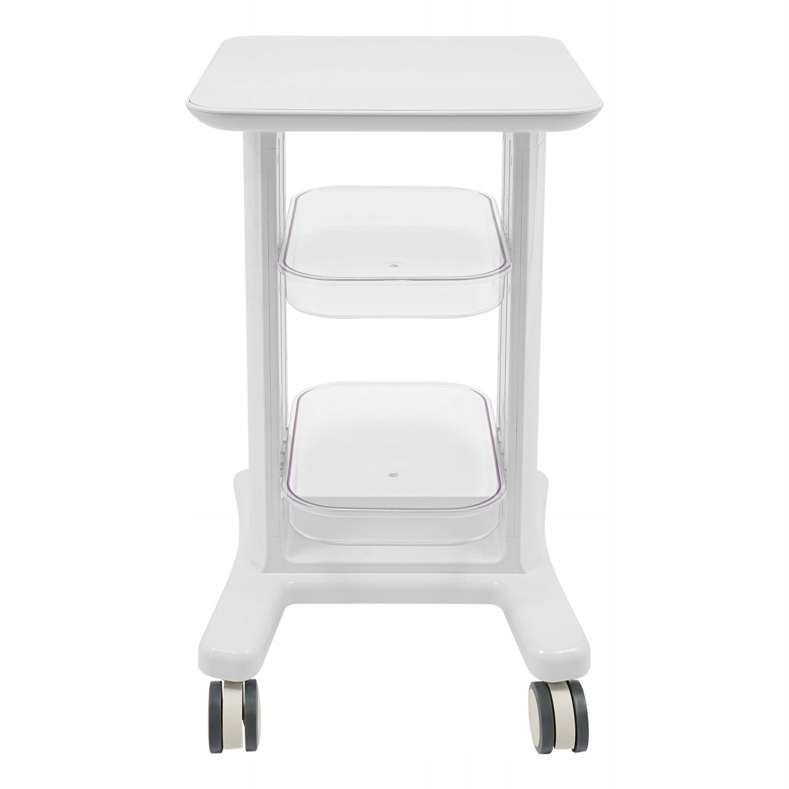 3-Tier Storage Cart Salon Trolley, Practical Cart,Portable Rolling Trolley