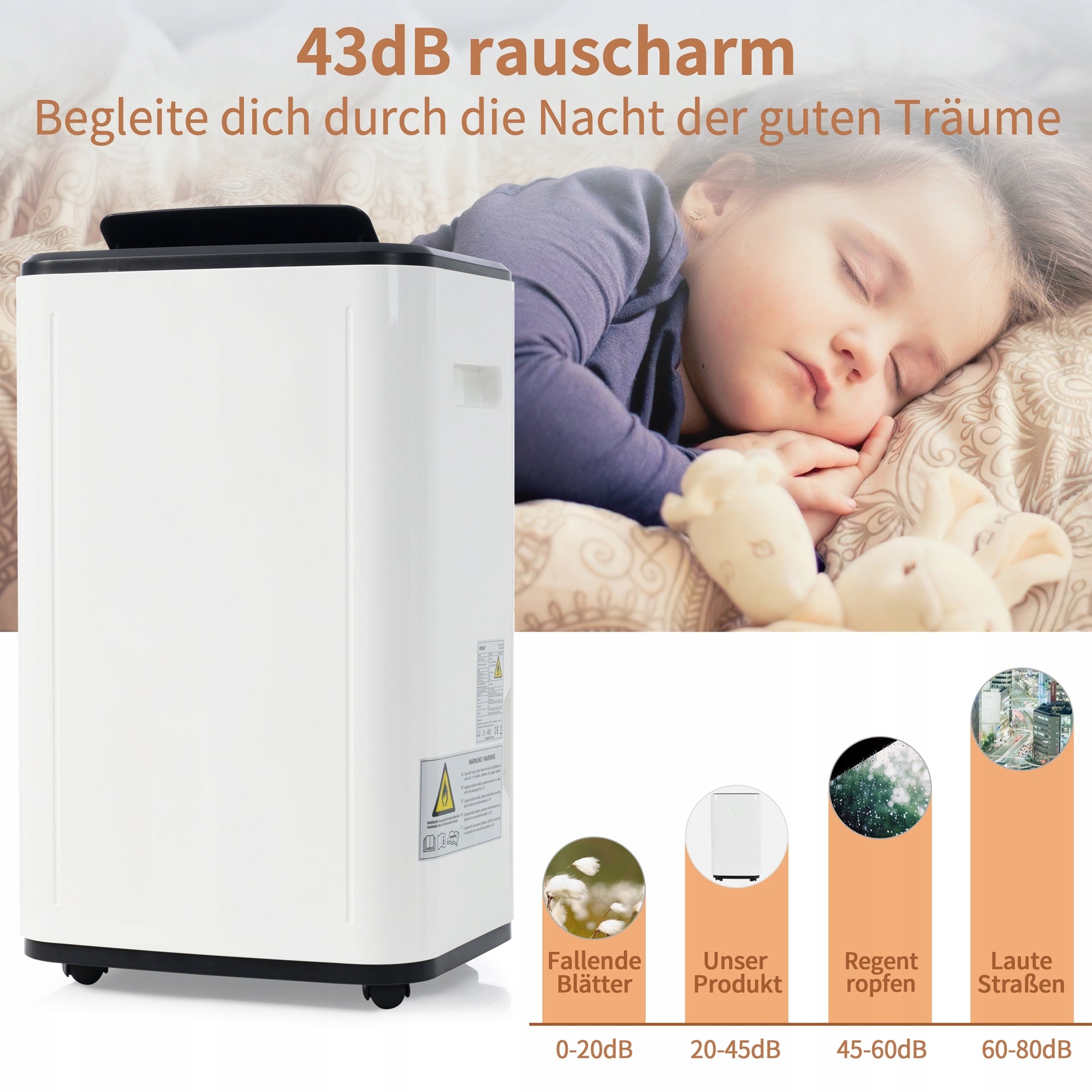 3-in-1 Dehumidifier, Air Purifier, 6-Liter Water Tank Packaging status original