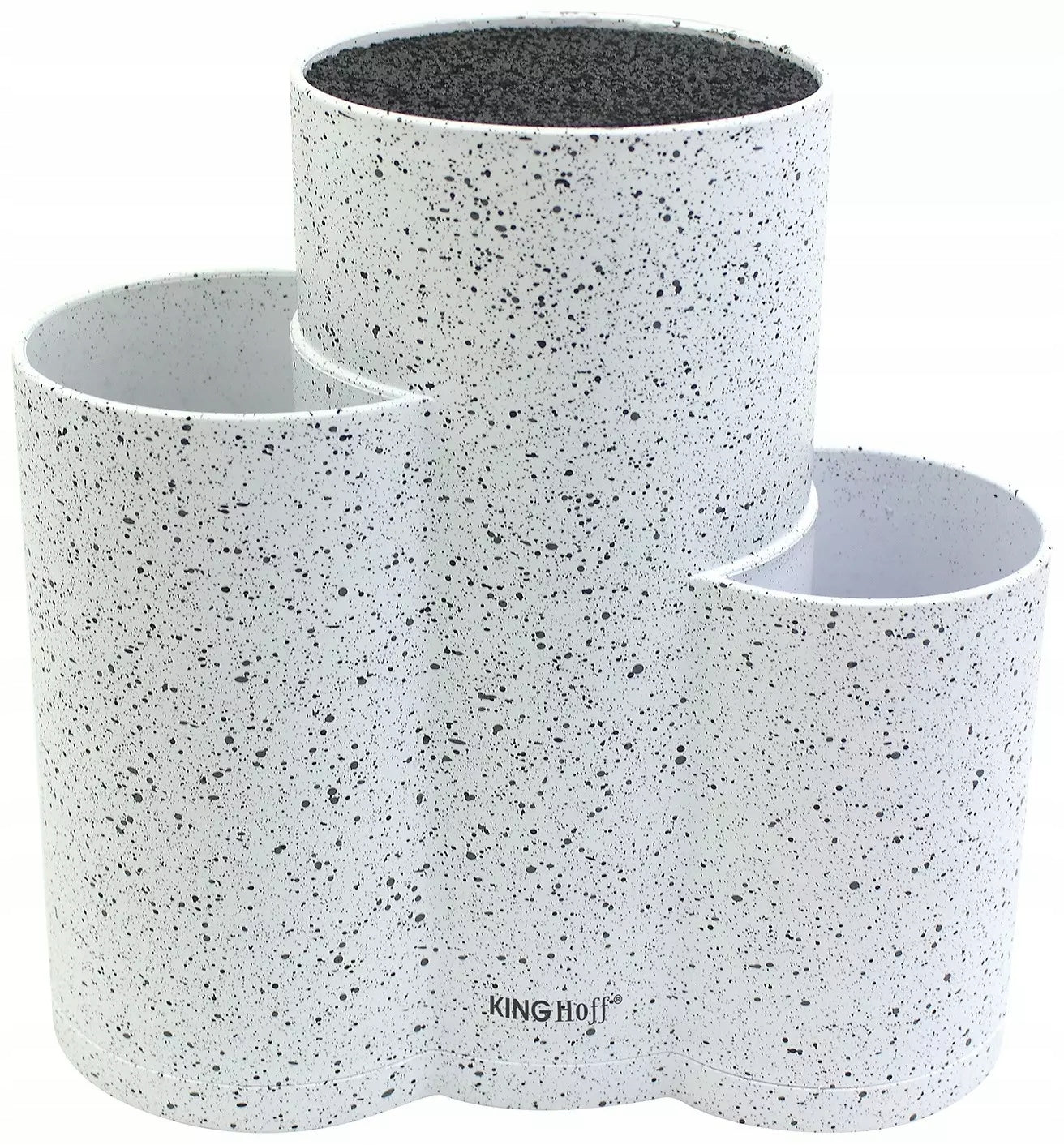 3-in-1 Marbled Knife Block Kinghoff