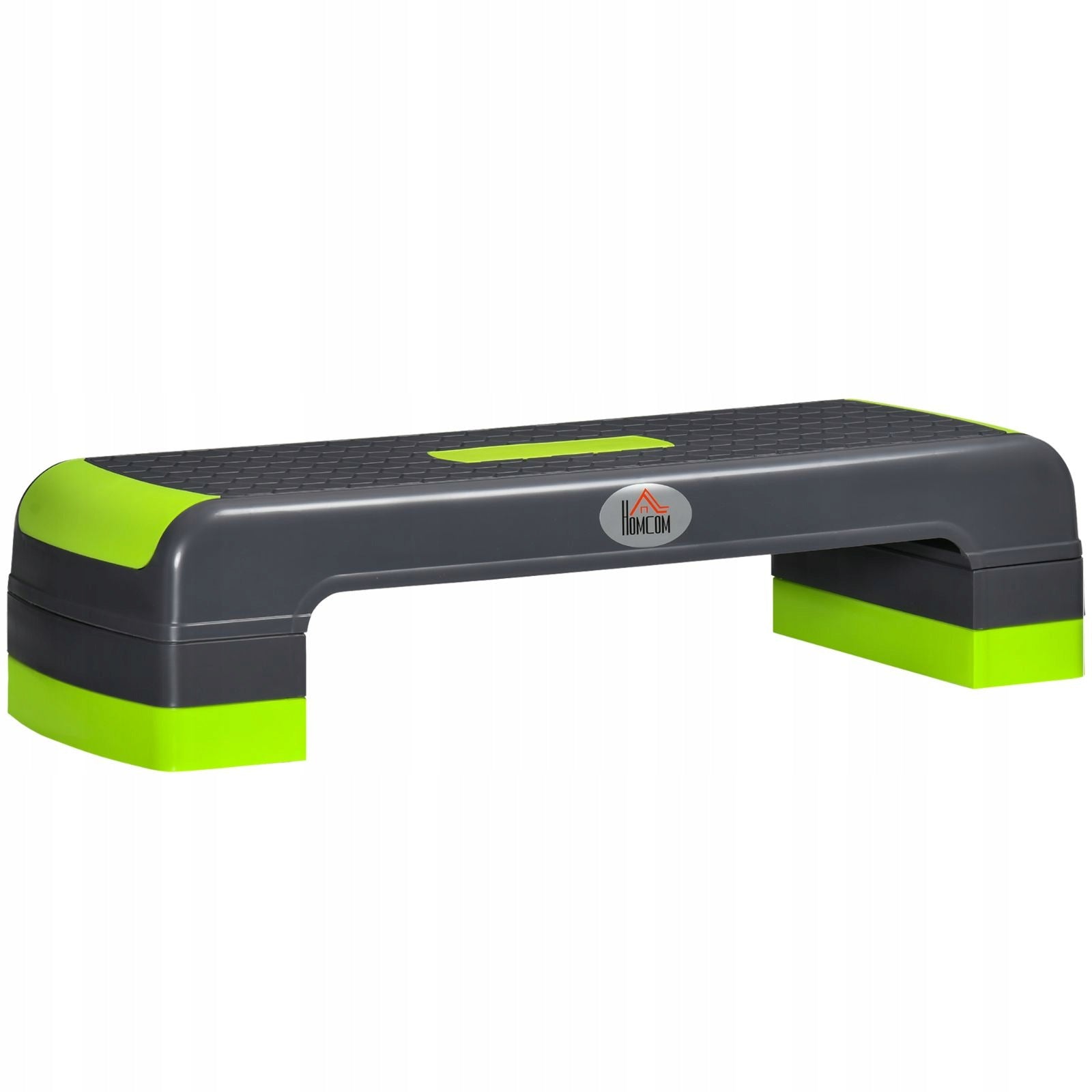 3-stage aerobic stepper, 150 kg, 78 x 28 x 20 cm, grey/green