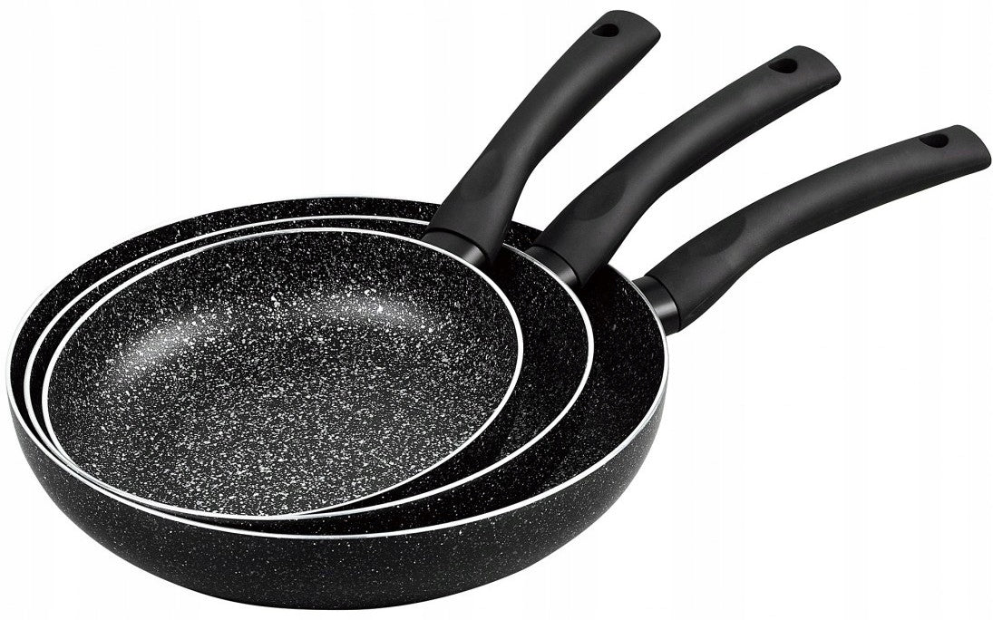 3 x CERAMIC MARBLE INDUCTION GAS