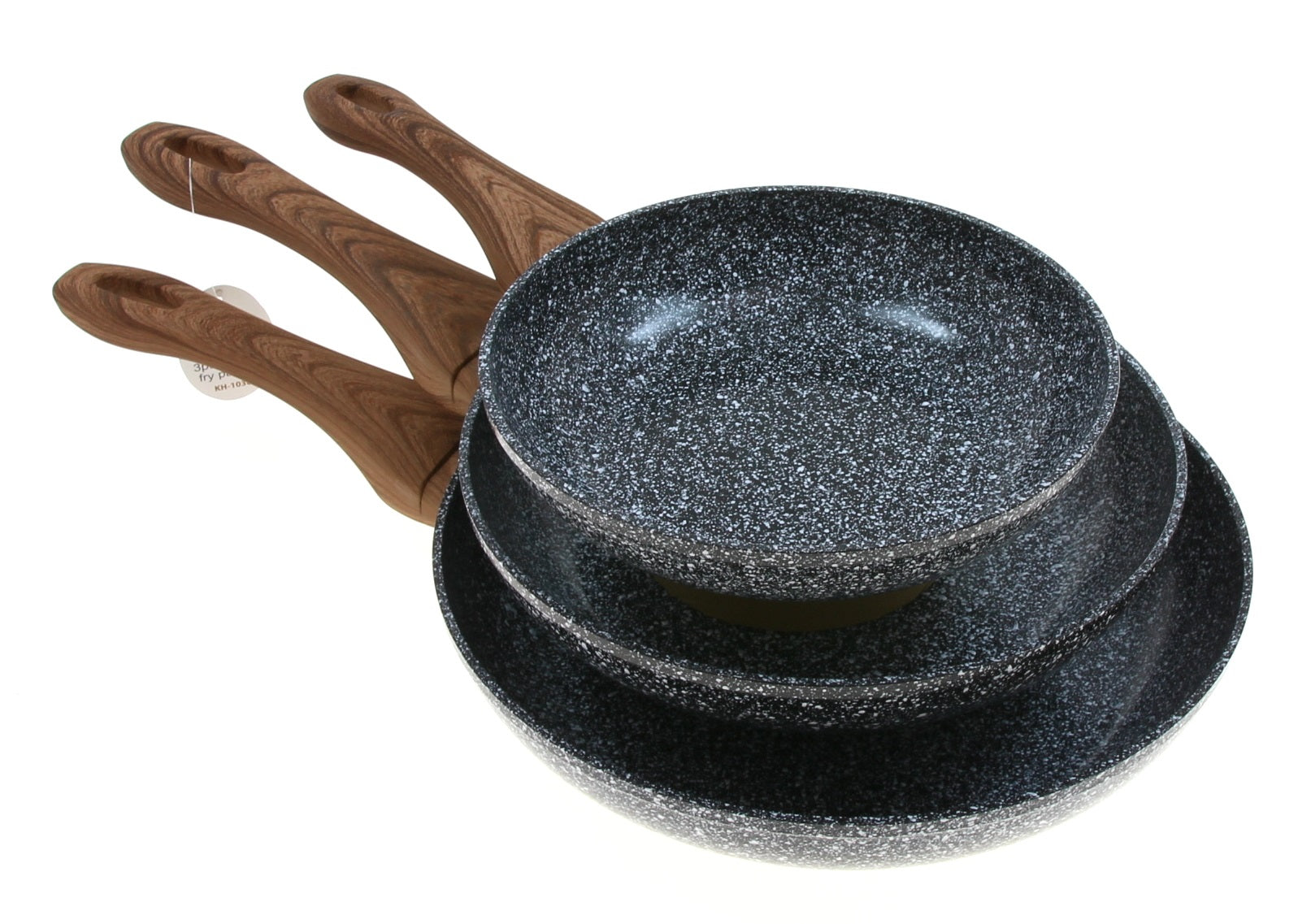 3 x GRANITE INDUCTION GAS CERAMIC Pan