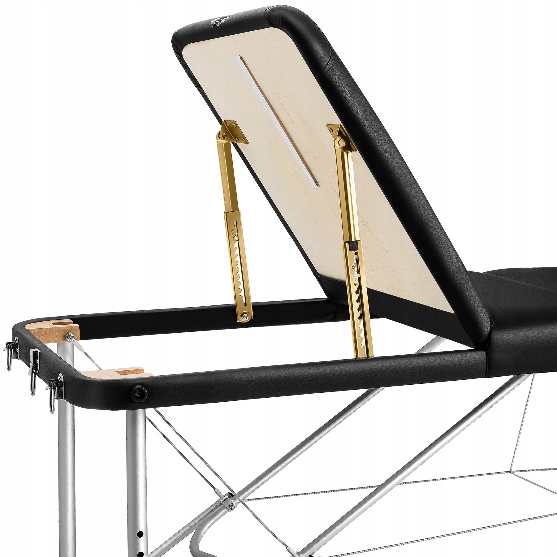 3-zone massage table with 5 cm padding and aluminum frame Kind folding table