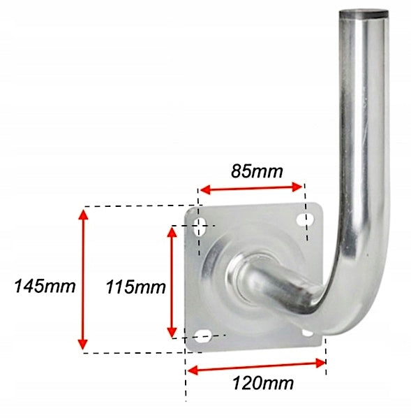 300mm DVBT / DVBT2 / SATELLITE TERRESTRIAL ANTENNA HOLDER - 30cm Manufacturer code 00262