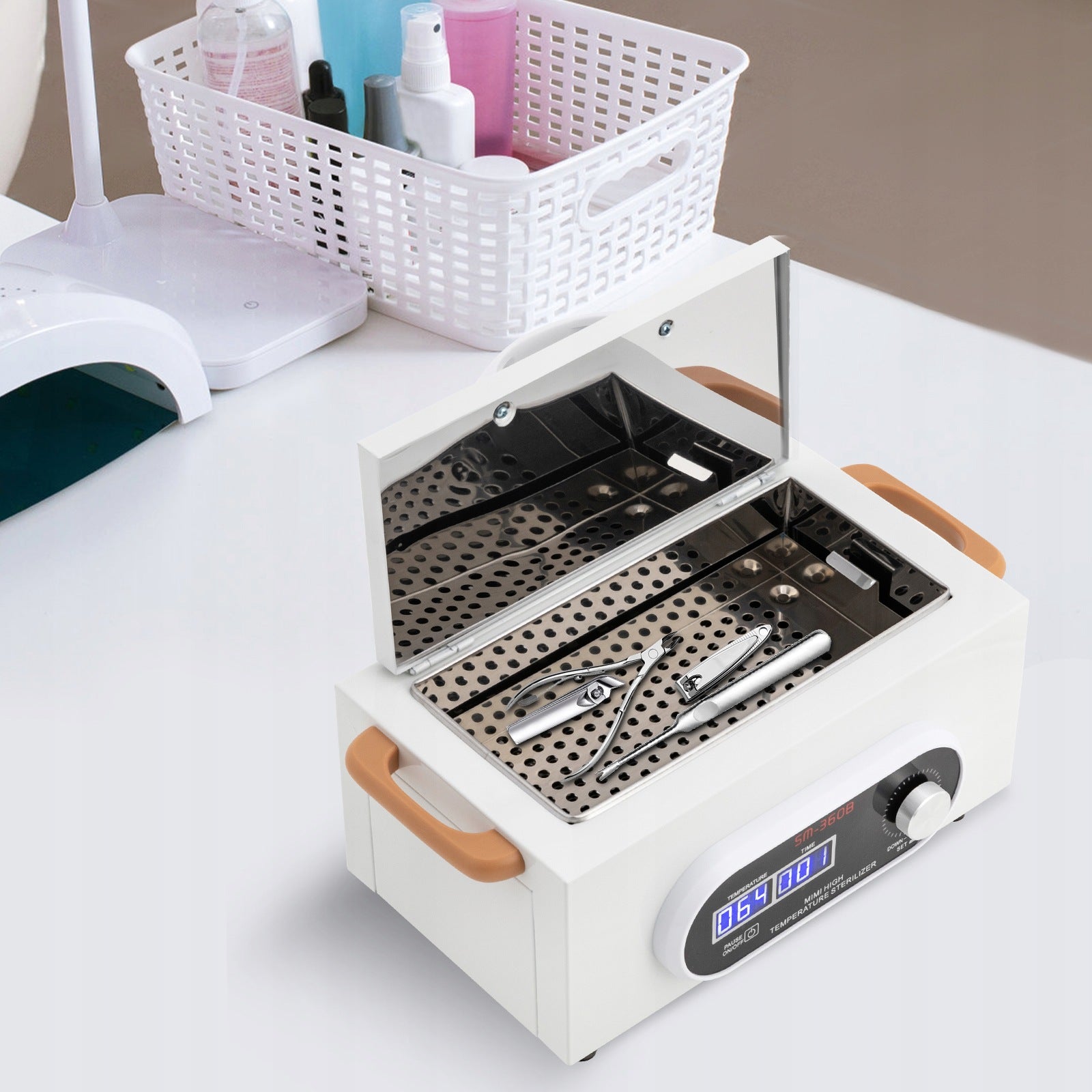 300w High-Temperature Sterilizer with Digital Display Timer Brand no brand