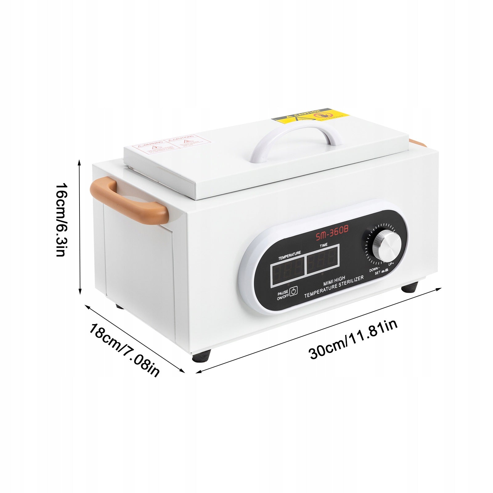 300w High-Temperature Sterilizer with Digital Display Timer Manufacturer code GF15645