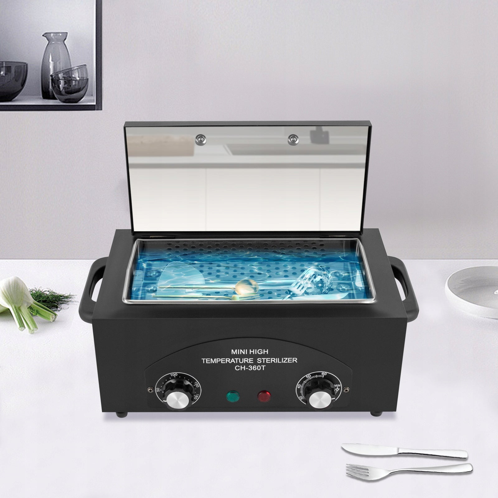 300w Nail Tool Sterilizer High-Temperature Sterilizer with Timer Brand no brand