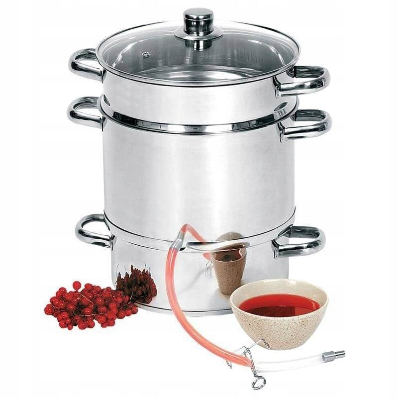 304 STEEL JUICER FOR JUICES AND JAMS 8 L AS A GIFT FOR THE KITCHEN Capacity 8 l