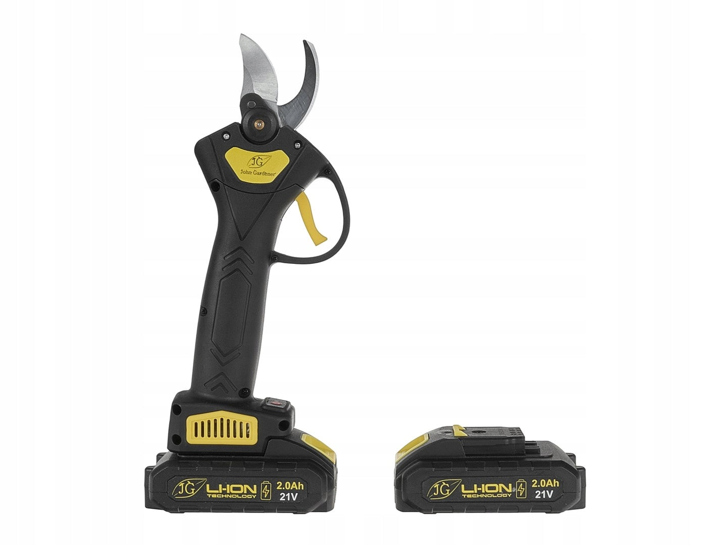 30MM 21V CORDLESS PRUNER WITH TWO BATTERIES AND SUITCASE Brand Geko