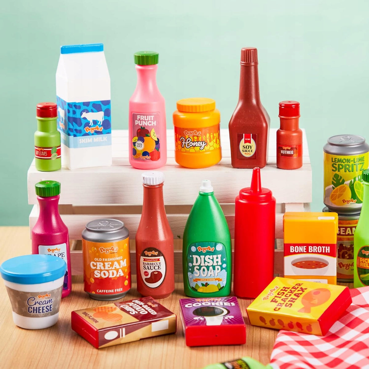 30X TOYS ARTIFICIAL FOOD DRINKS GIFT LEARNING KITCHEN BABY SHOP Kid's age 3＋ years