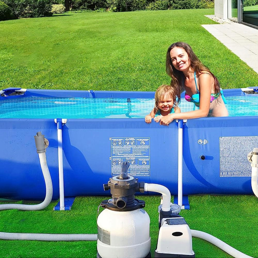 32 MM ADAPTER WITH PVC SHUT-OFF VALVE TO MAINTAIN THE ABOVE-GROUND POOL Manufacturer no brand