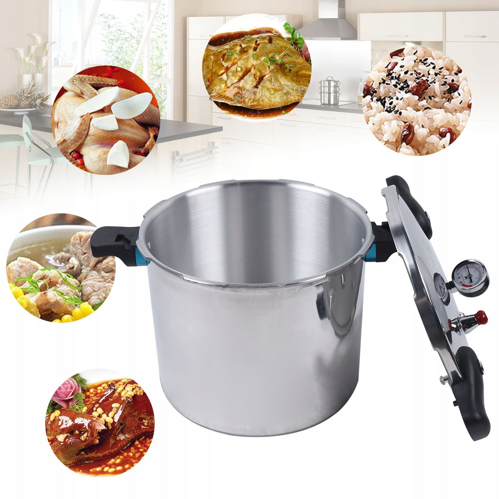 32CM THICK EXPLOSION-PROOF PRESSURE COOKER 22L INDUCTION COOKER Manufacturer code 743169258287