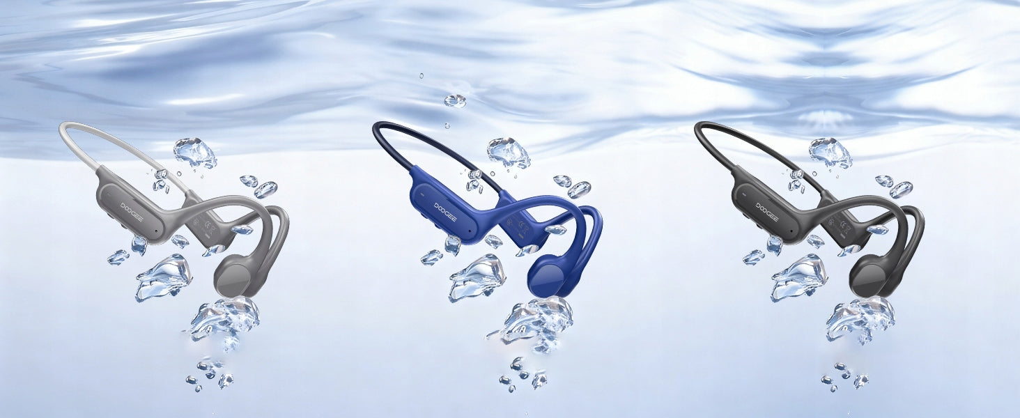 32GB MP3 Wireless Sports Bone Headphones Waterproof Bluetooth 5.4 Packaging status original