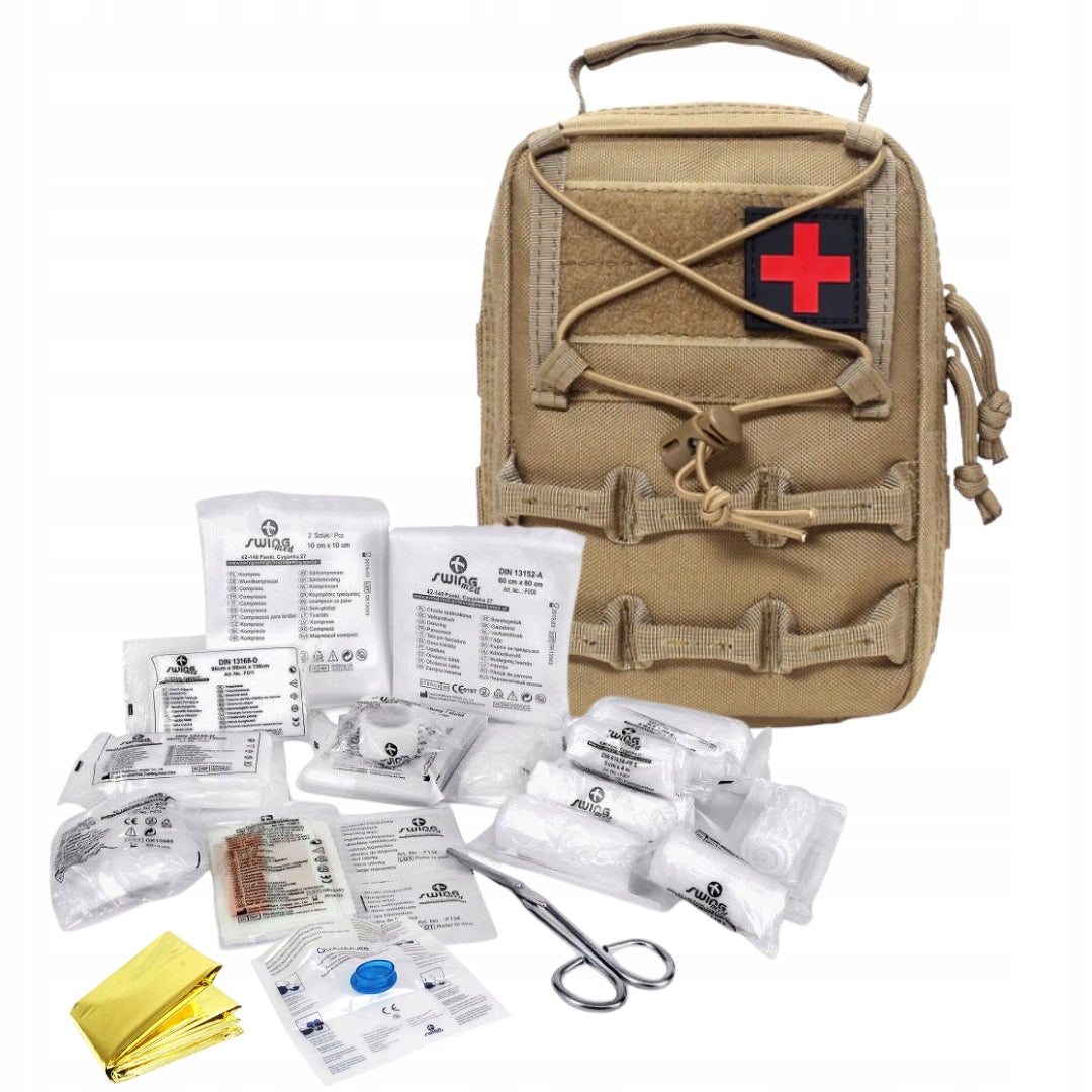 32IN1 SURVIVAL KIT + FIRST AID KIT WITH EQUIPMENT Manufacturer code DUŻY ZESTAW SURVIVALOWY