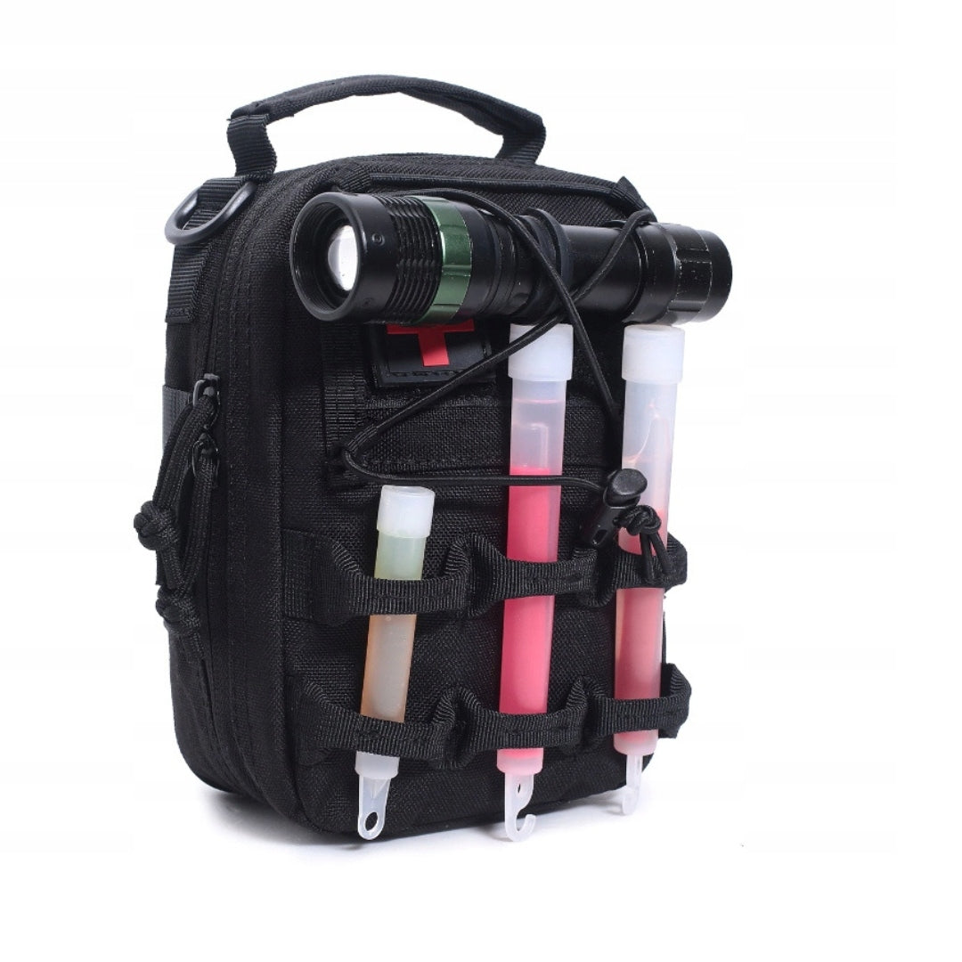 32IN1 SURVIVAL KIT + FIRST AID KIT WITH EQUIPMENT Number of additional tools 23