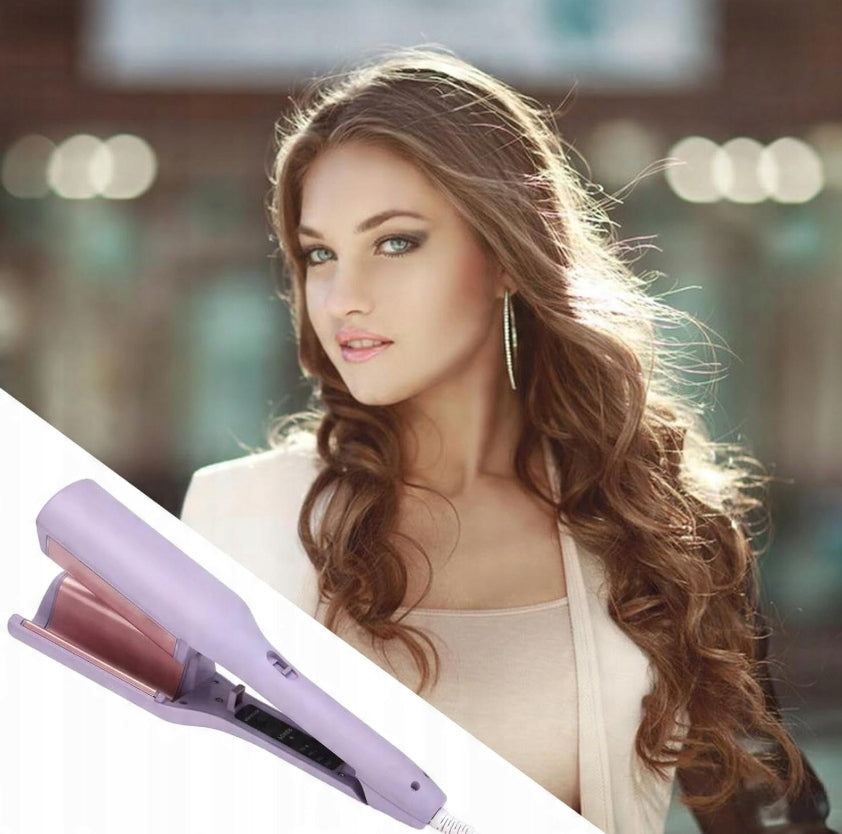 32mm Hair Curler Professional French Egg Roll Curler Manufacturer code Curling-iron-purple-32