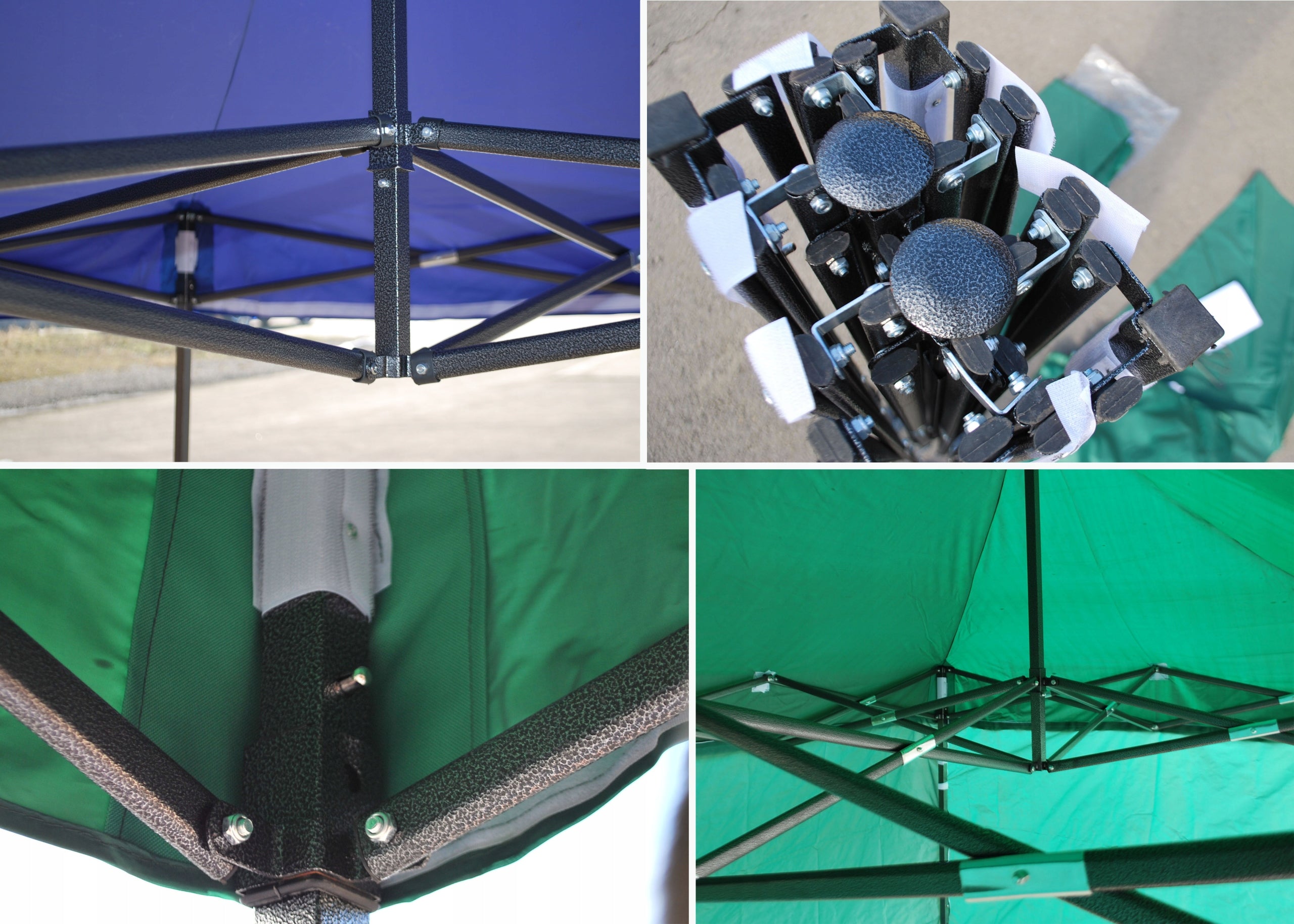 34KG 3x3 EXTRA POWER GARDEN TENT TRADE PAVILION FOLDING TURK Packaging status original