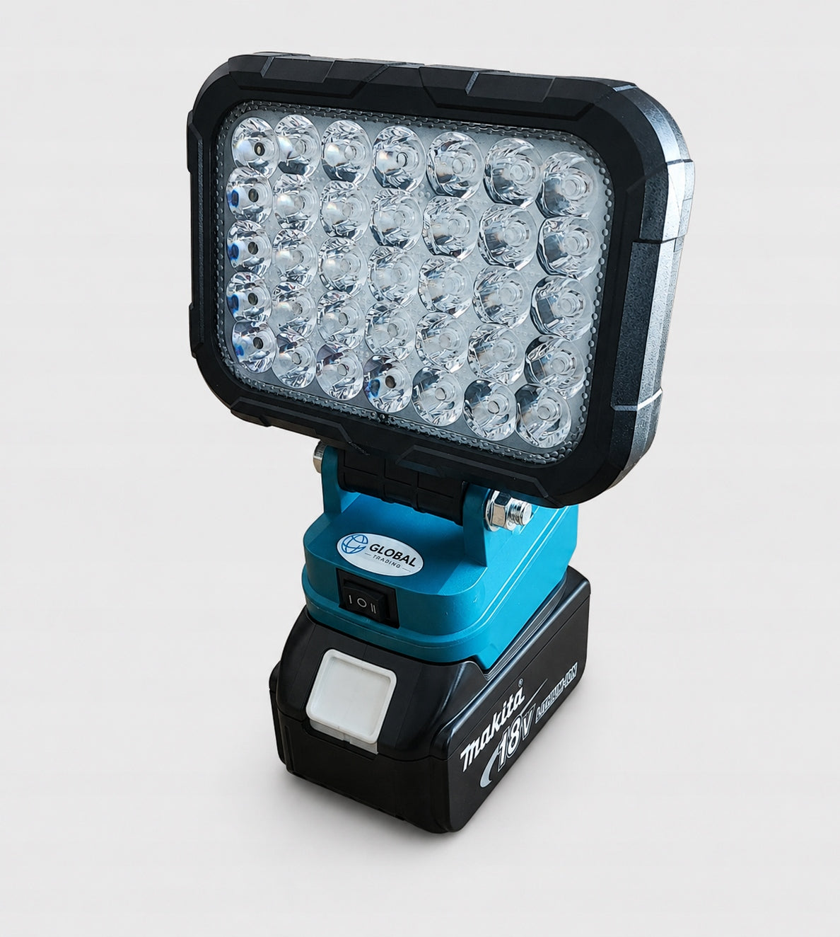 35 LED Battery Operated Lamp Makita 18V 21V Halogen Batteries Brightness 3000 lm