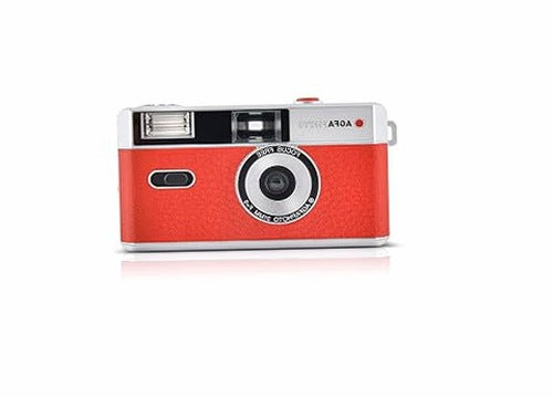 35 MM RED ANALOG CAMERA FOR COLOR PHOTOS S/W
