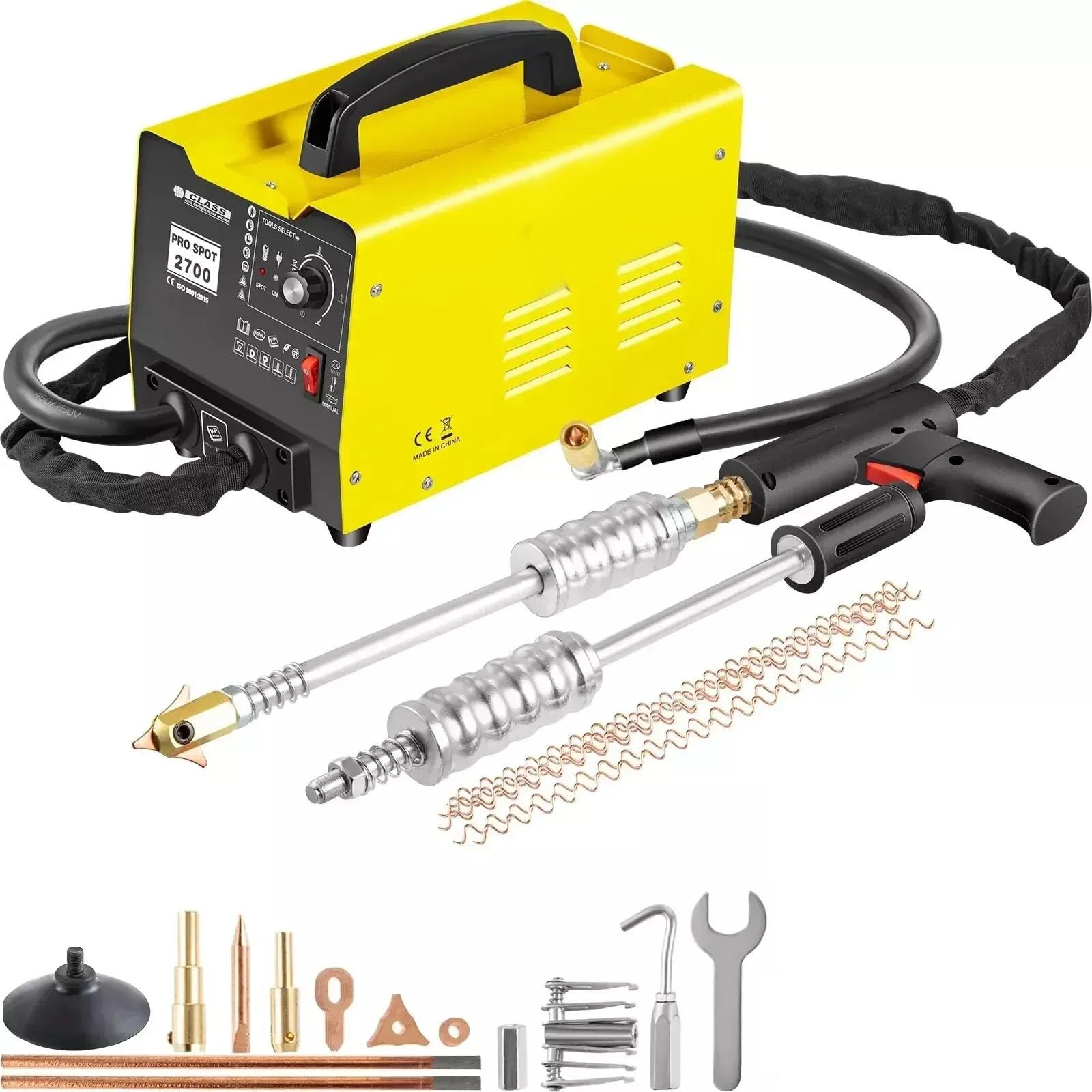 3500A Spotter Blacharski Body Repair Welding Machine Spoter+Puller 6Model