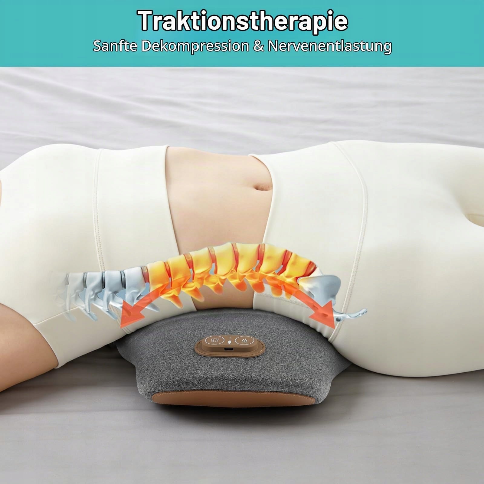 359W 3IN1 ELECTRIC BACK MASSAGER FOR SPINE NECK VIBRATION PILLOW Brand no brand