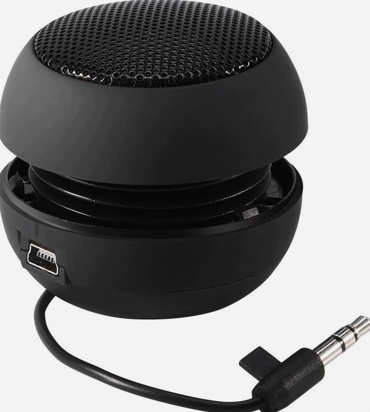35MM WIRELESS SPEAKER PORTABLE POWER SUPPLY BATTERY BLACK COMPACT