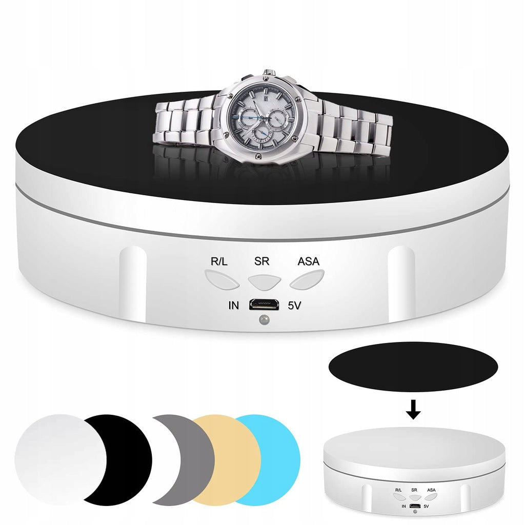 360 DEGREE ROTATING DISPLAY WITH FOUR ROTATION ANGLES FOR PRESENTATION