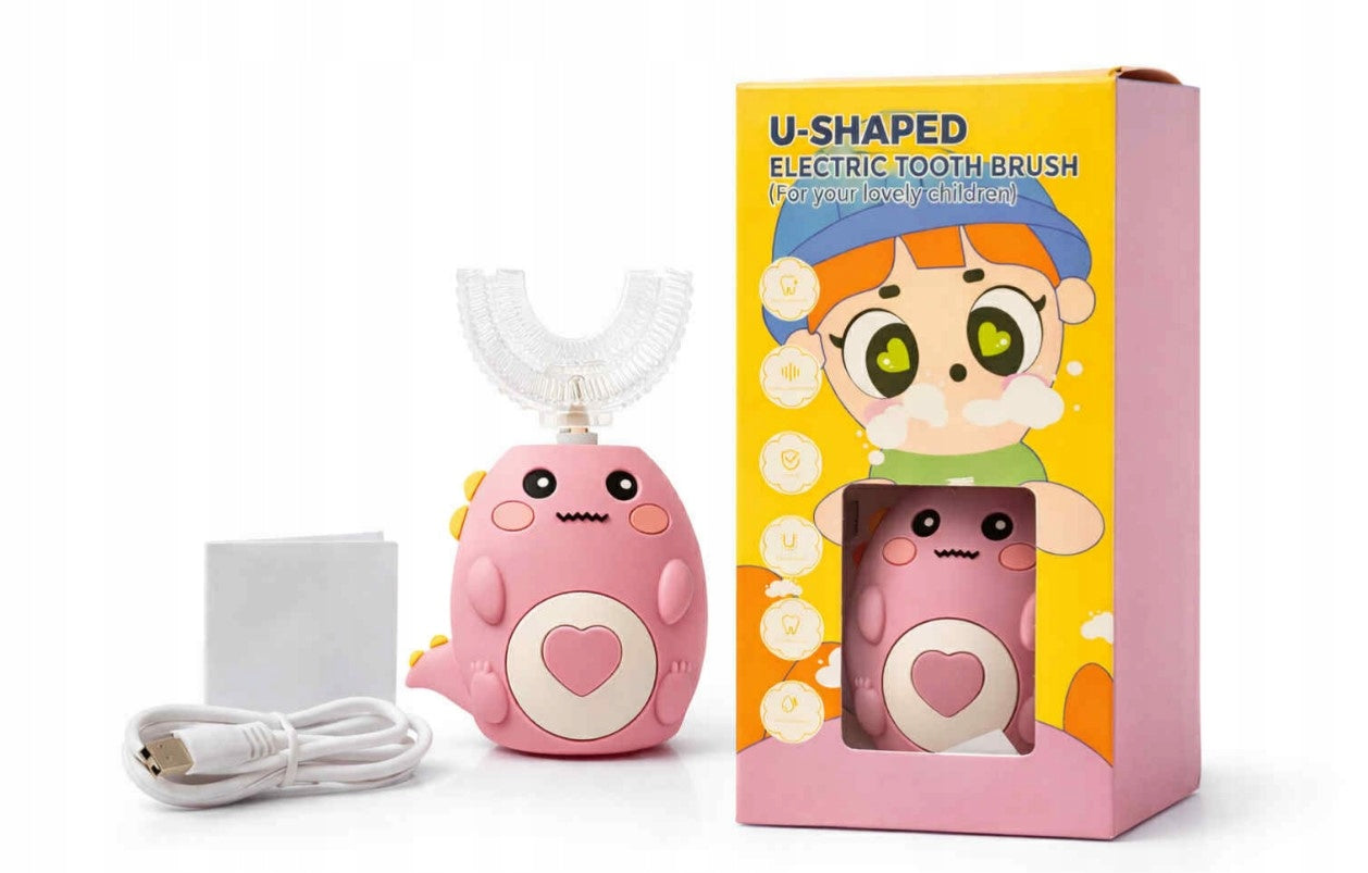 360° Sonic Toothbrush for Learning to BRUSH TEETH for Children | Pink Manufacturer code 757047982171