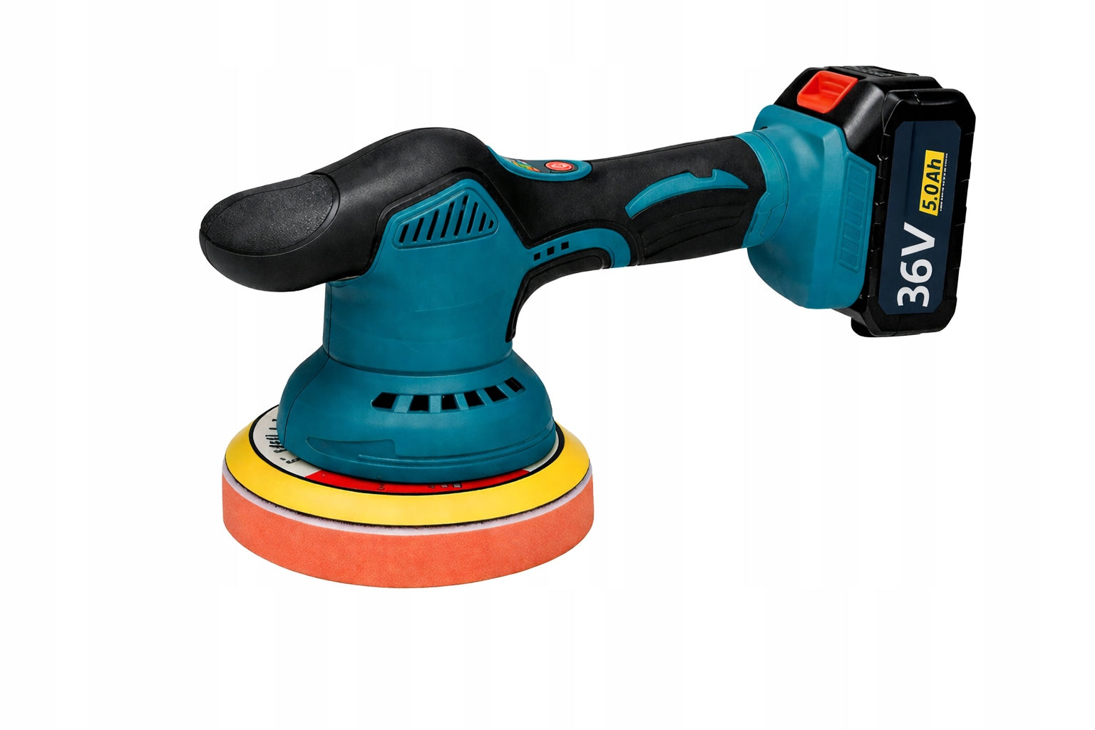 36V CAR BATTERY OPERATED POLISHER + 2x AKU 5.0AH STRONG Manufacturer code PSAKAT1