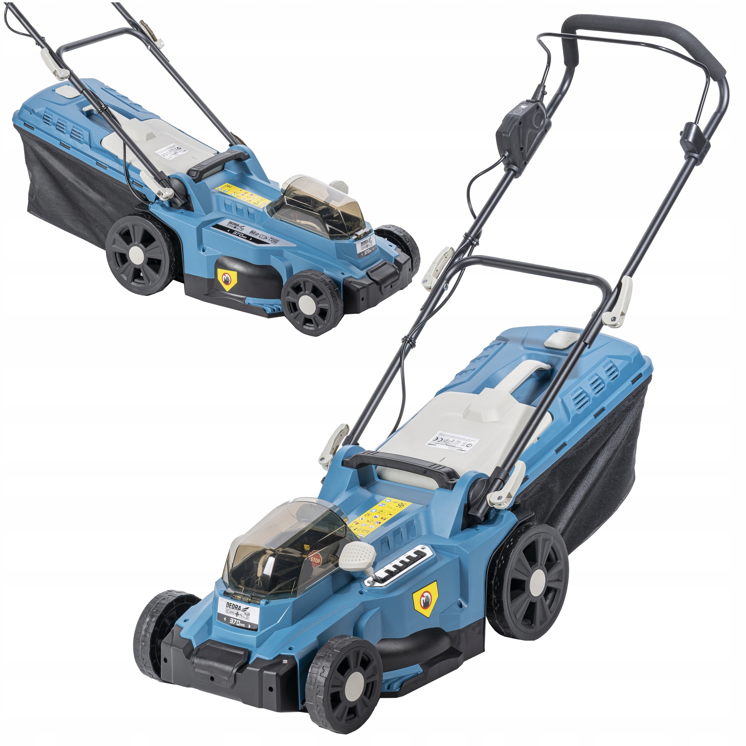 37 cm Cordless Lawn Mower Induction Basket 35L DEDRA SAS+ALL 18V