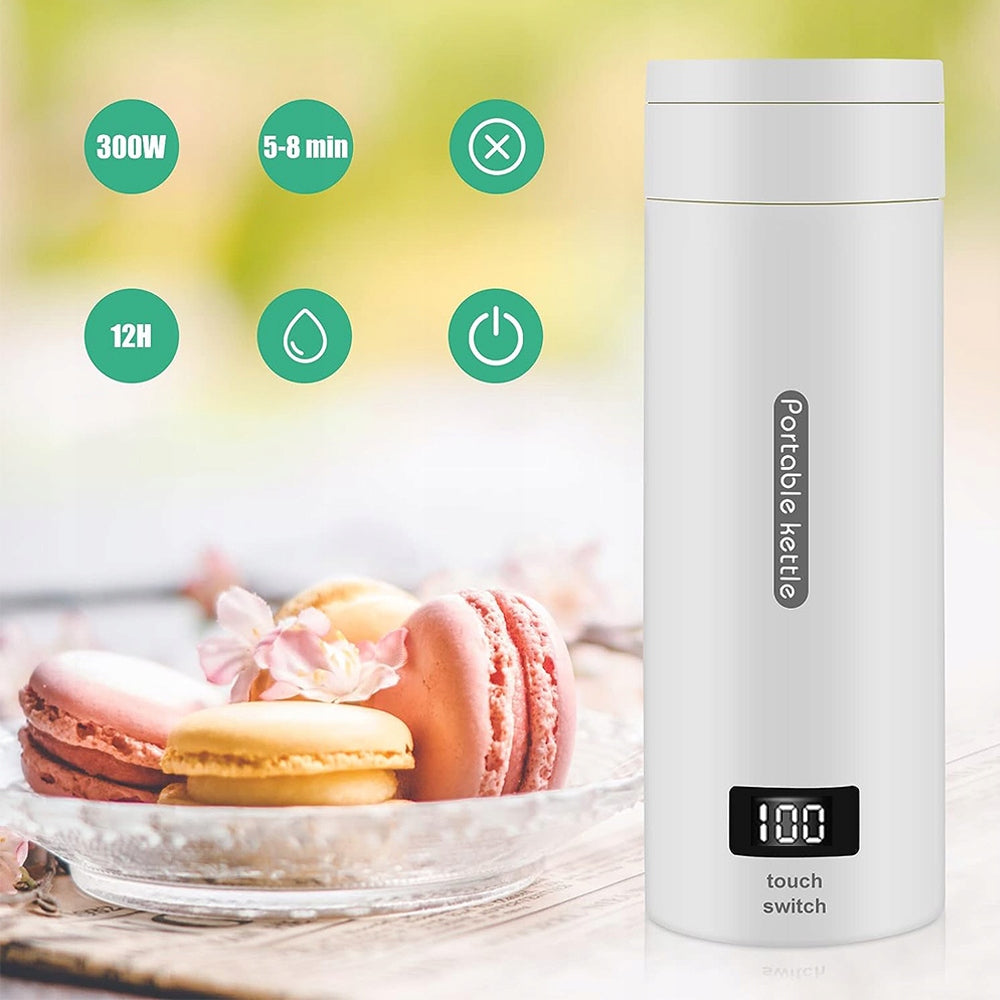 380ML ELECTRIC KETTLE SMALL PORTABLE LCD WITH TEMPERATURE CONTROL 300W Brand Xiaomi