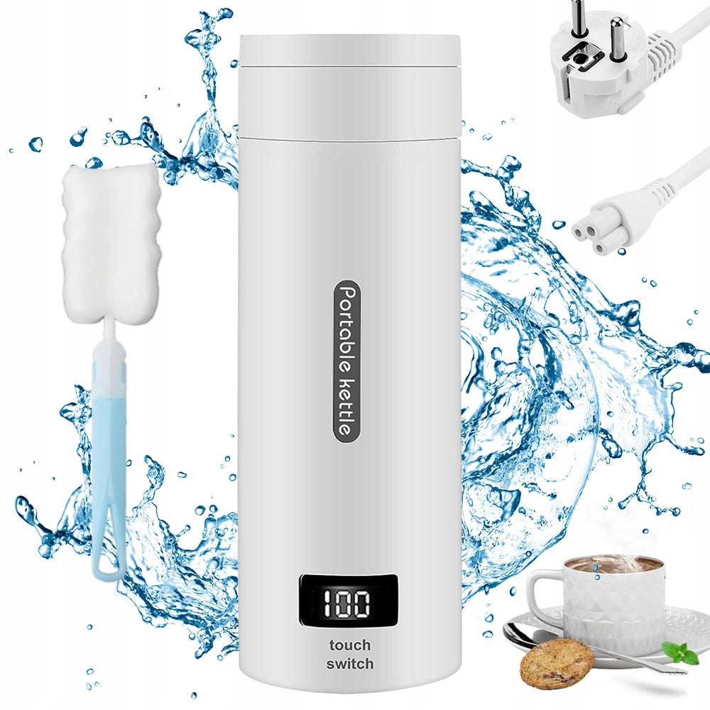 380ML ELECTRIC KETTLE SMALL PORTABLE LCD WITH TEMPERATURE CONTROL 300W