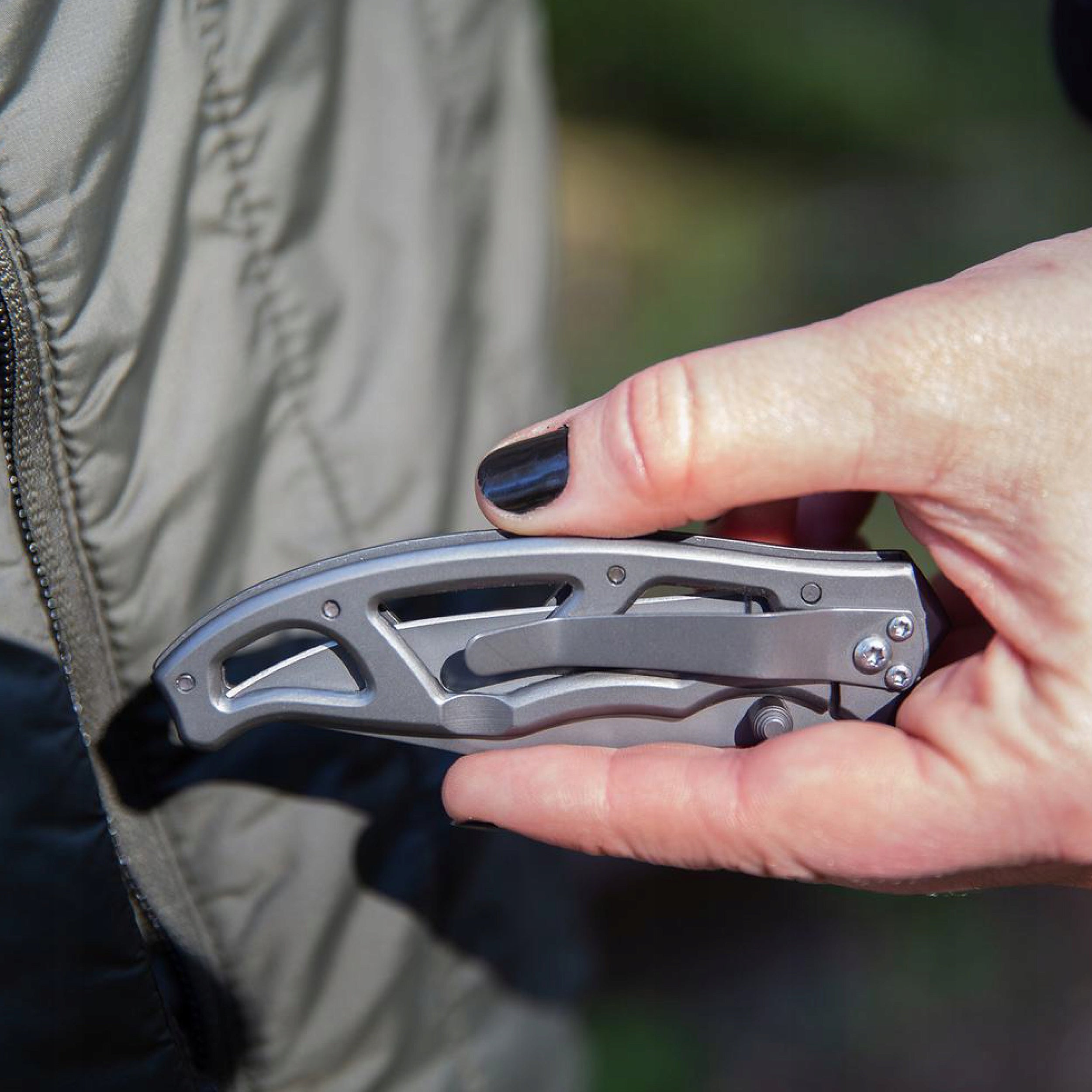 Peilių rinkinys Gerber Paraframe I su raktų pakabuku Mullet ir BARBILL EDC pinigine