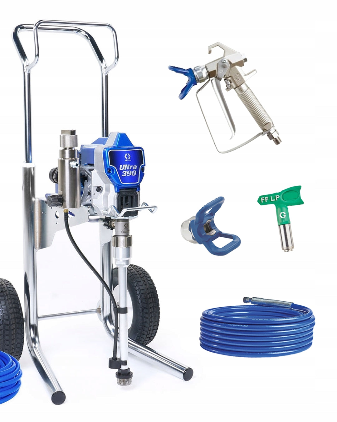 390 ULTRA HI-CART Paint sprayer GRACO - set