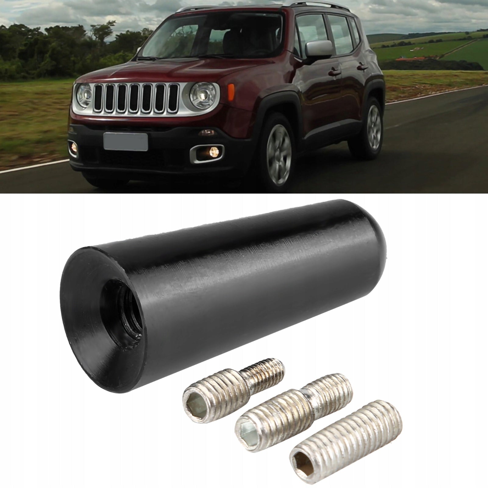 3CM ALLOY CAR ROOF ANTENNA ADAPTER Packaging status original