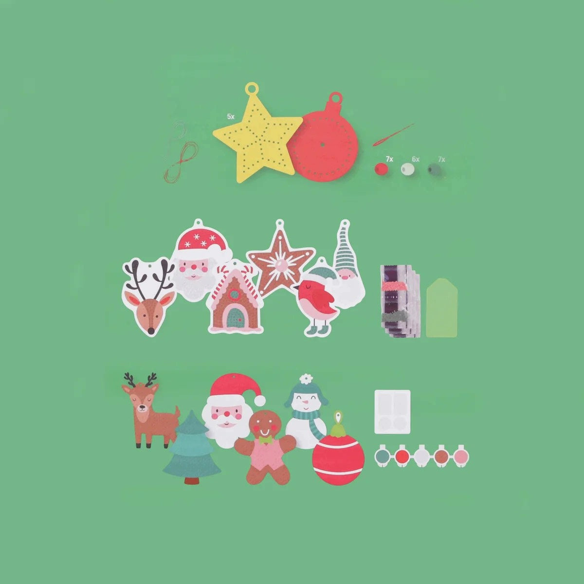 3D Christmas Tree For Kids Self Decorating Christmas Ornaments 60x50 Manufacturer code filcowa choinka 3D DIY haft diamentowy ozdoby