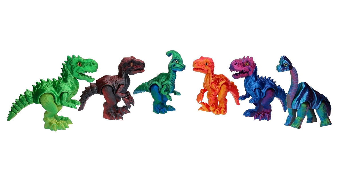 3D DINOSAUR figurine from the printer, hit TIK TOKA mega large 6016 Brand Biały