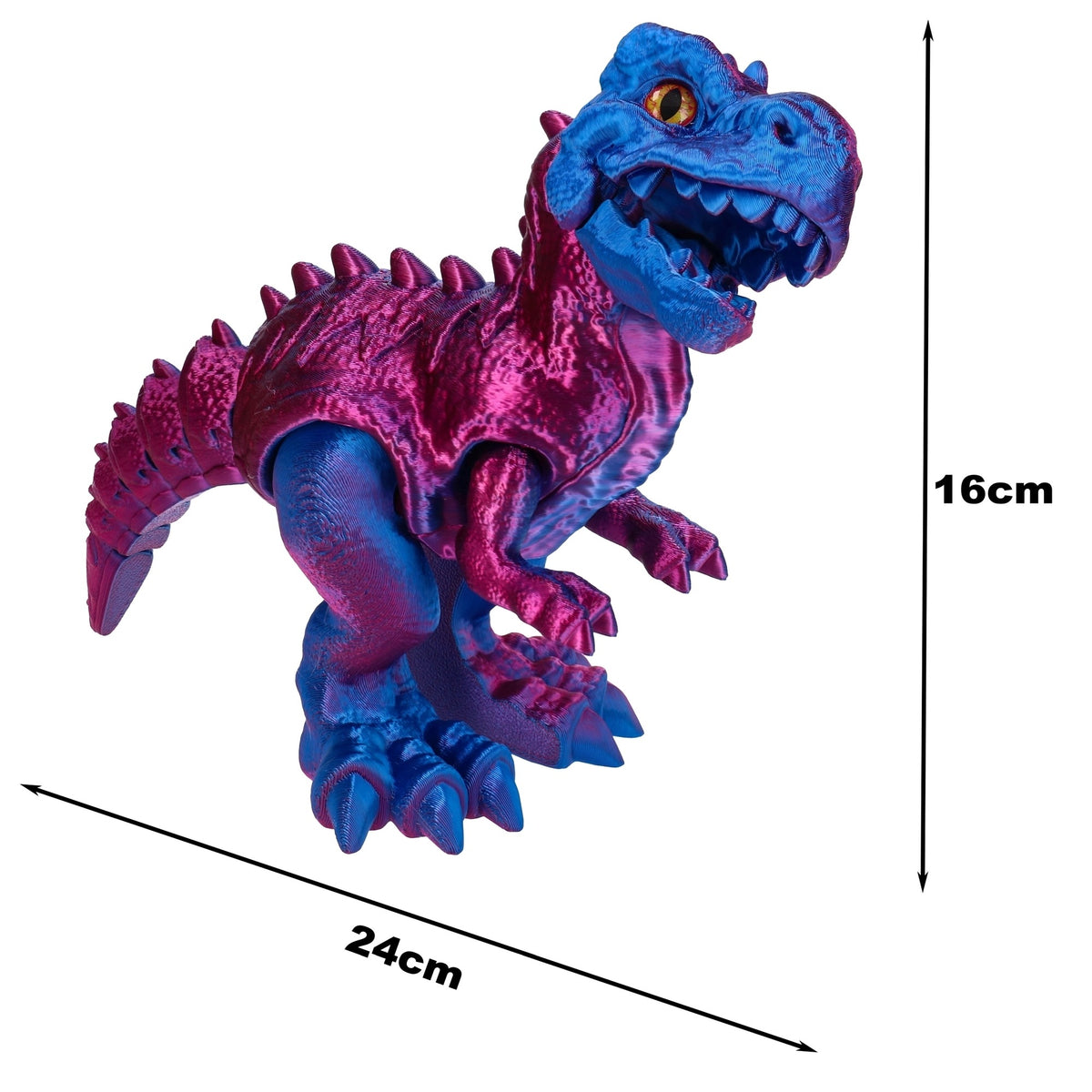 3D DINOSAUR figurine from the printer, hit TIK TOKA mega large 6016 Kid's age 3＋ years