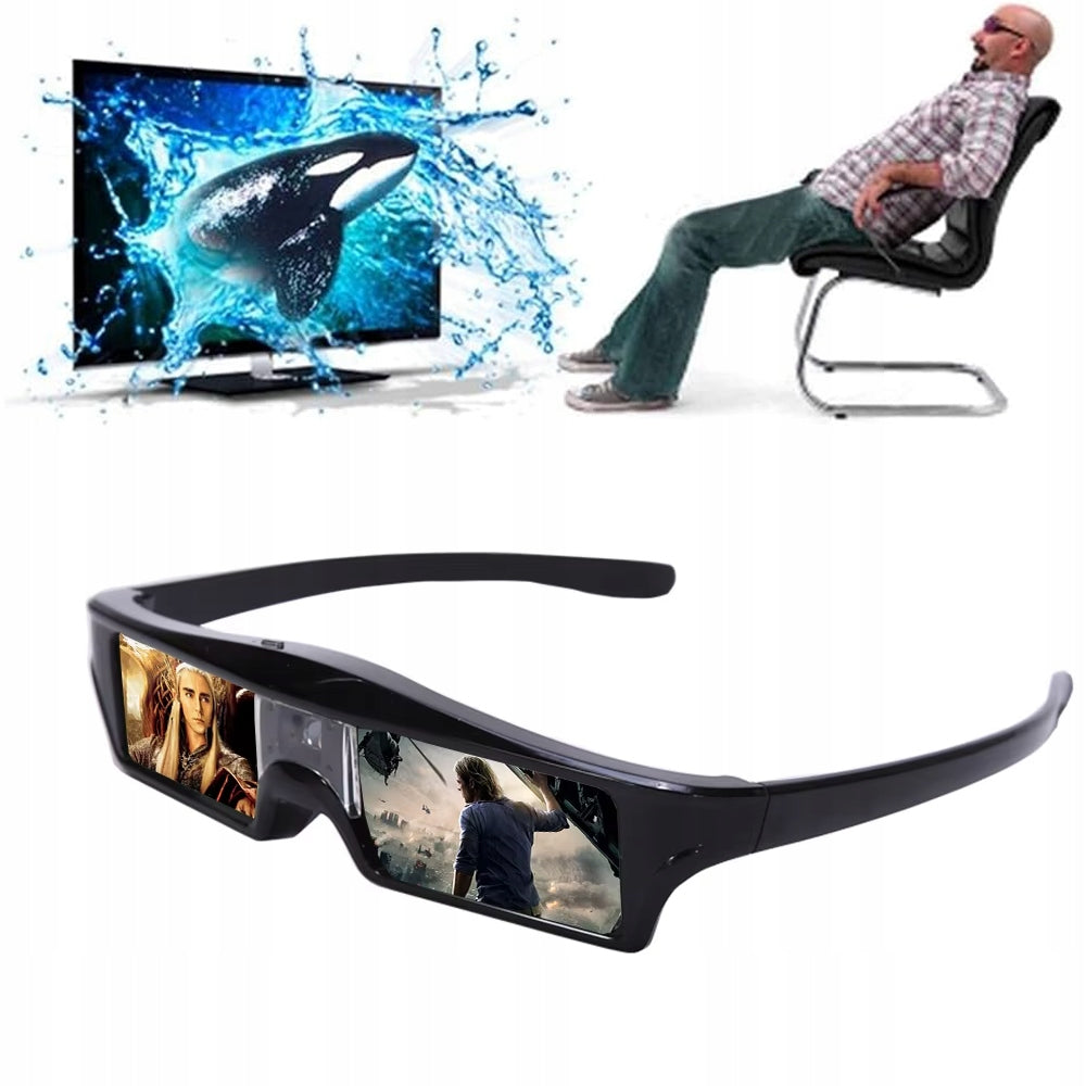 3D DLP ACTIVE GLASSES WITH CHARGING CAPABILITY