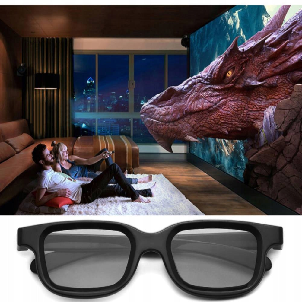 3D GLASSES ACTIVE GLASSES BLACK FOR 3D TVS Packaging status original