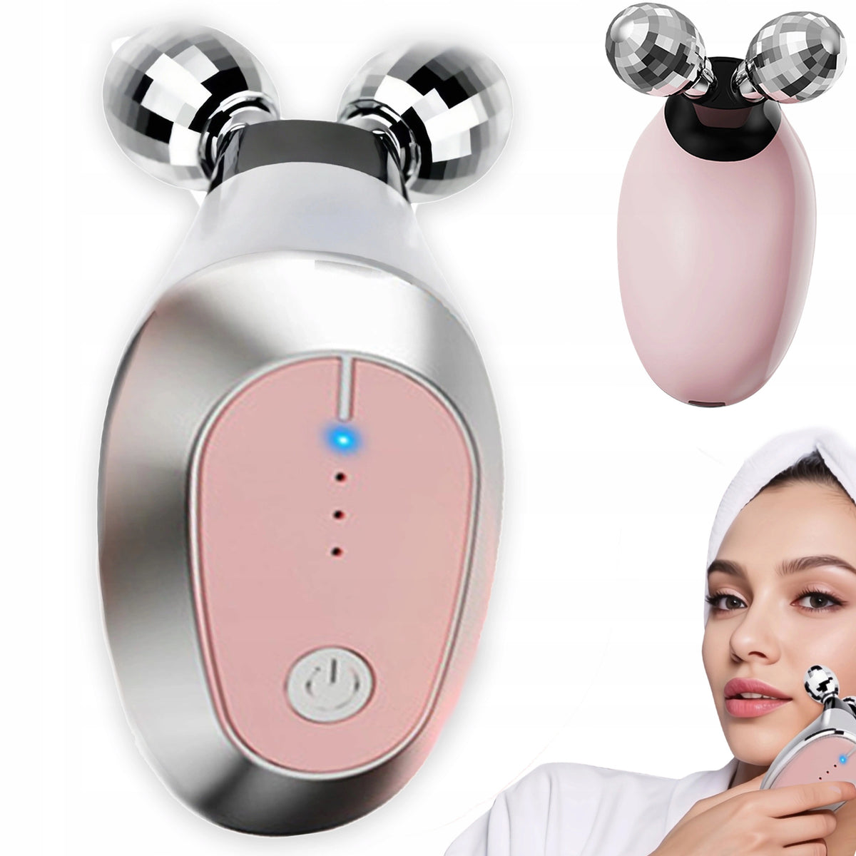3D LIFTING EMS FACE VIBRATING MASSAGER FOR REJUVENATING CARE