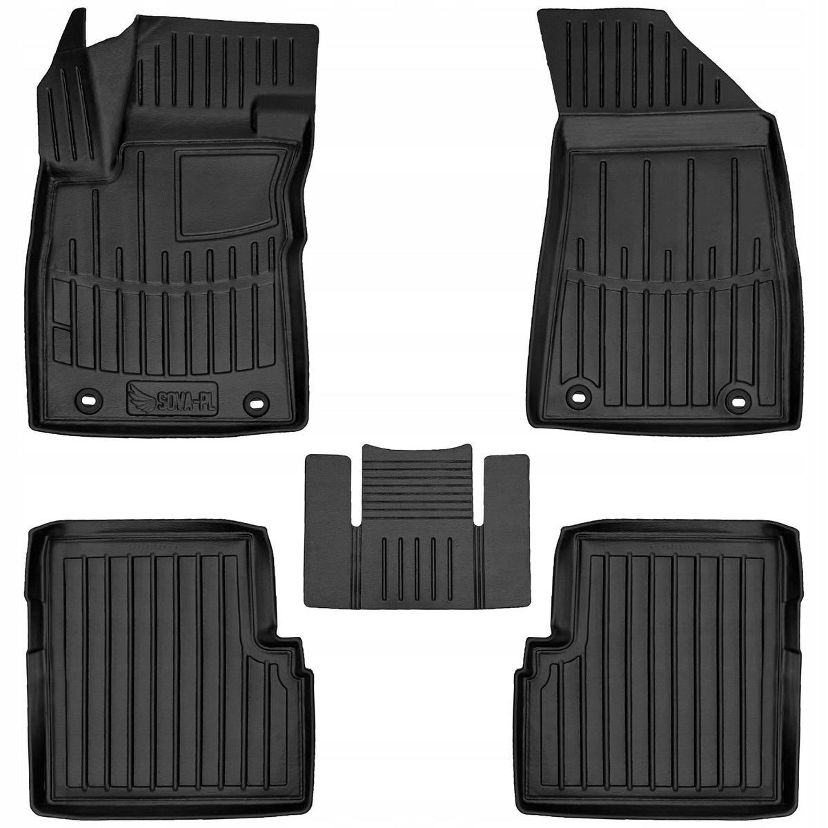 3D MG ZS I Rubber Rugs (2017-2024) except Hybrid Packaging status original