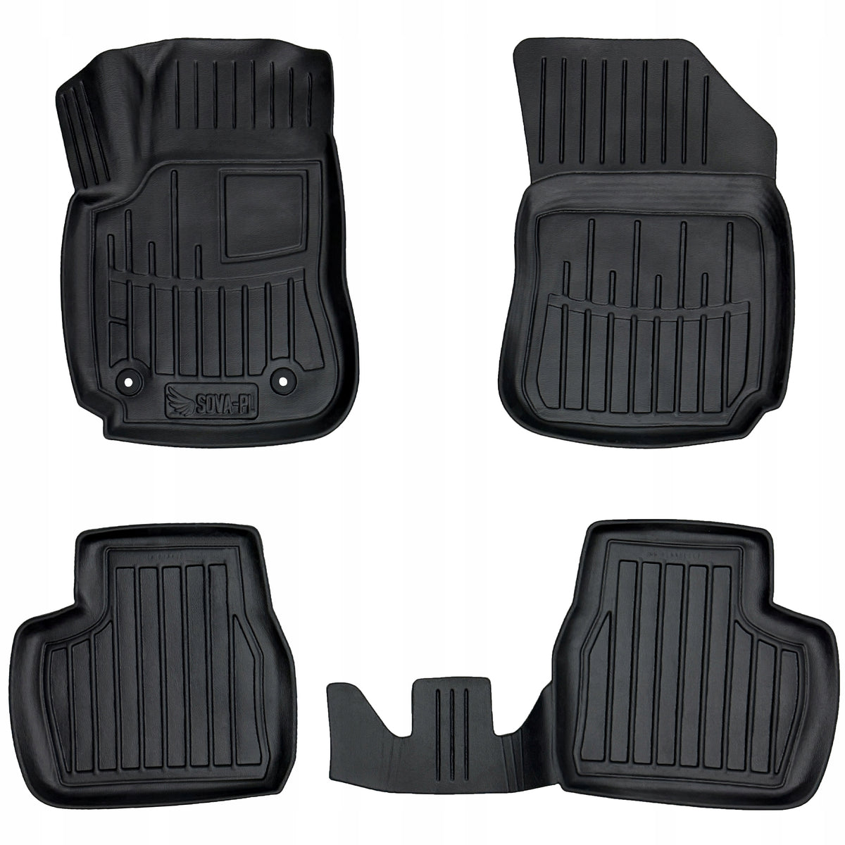 3D Rubber Rugs Citroen C4 Cactus (2014-2020) Packaging status original