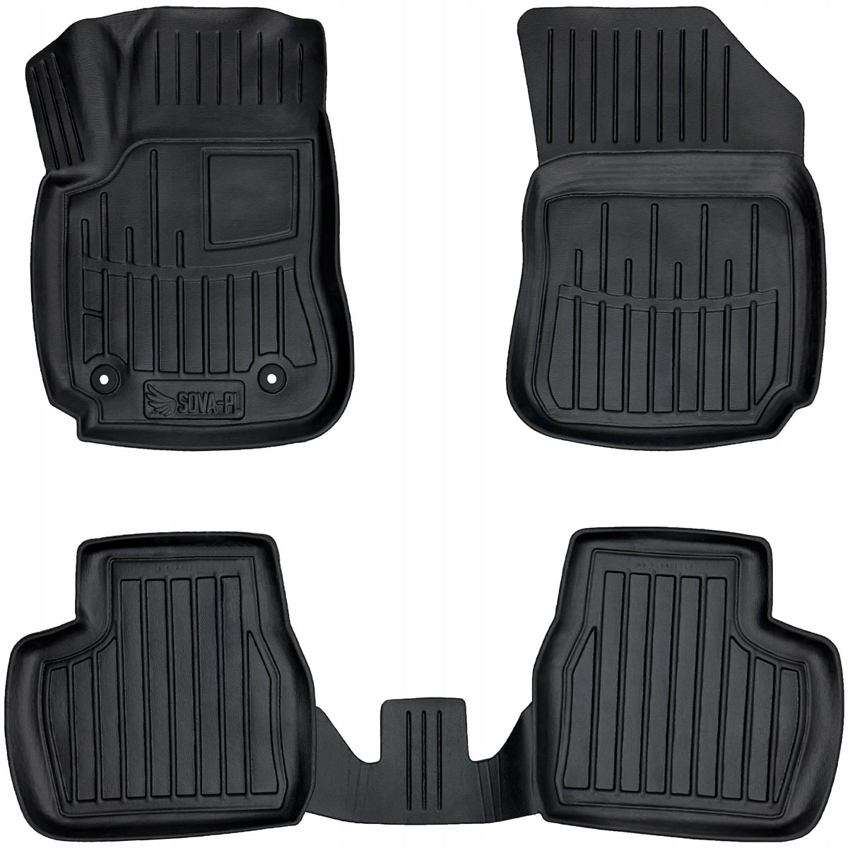 3D Rubber Rugs Citroen C4 Cactus (2014-2020)