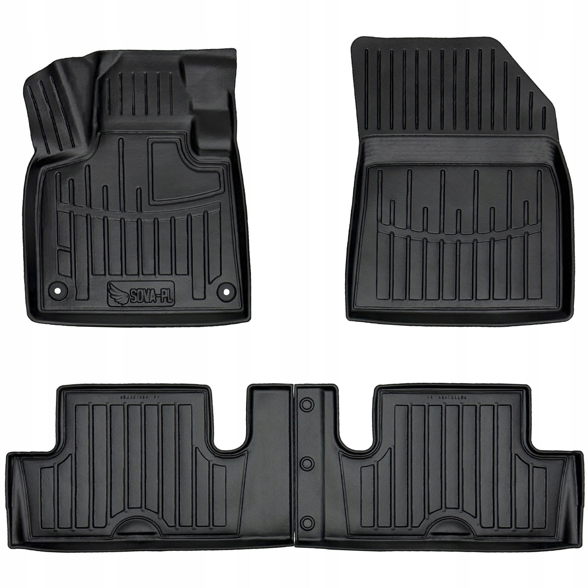 3D Rubber Rugs Citroen C4 Grand Picasso II (2013-2022)