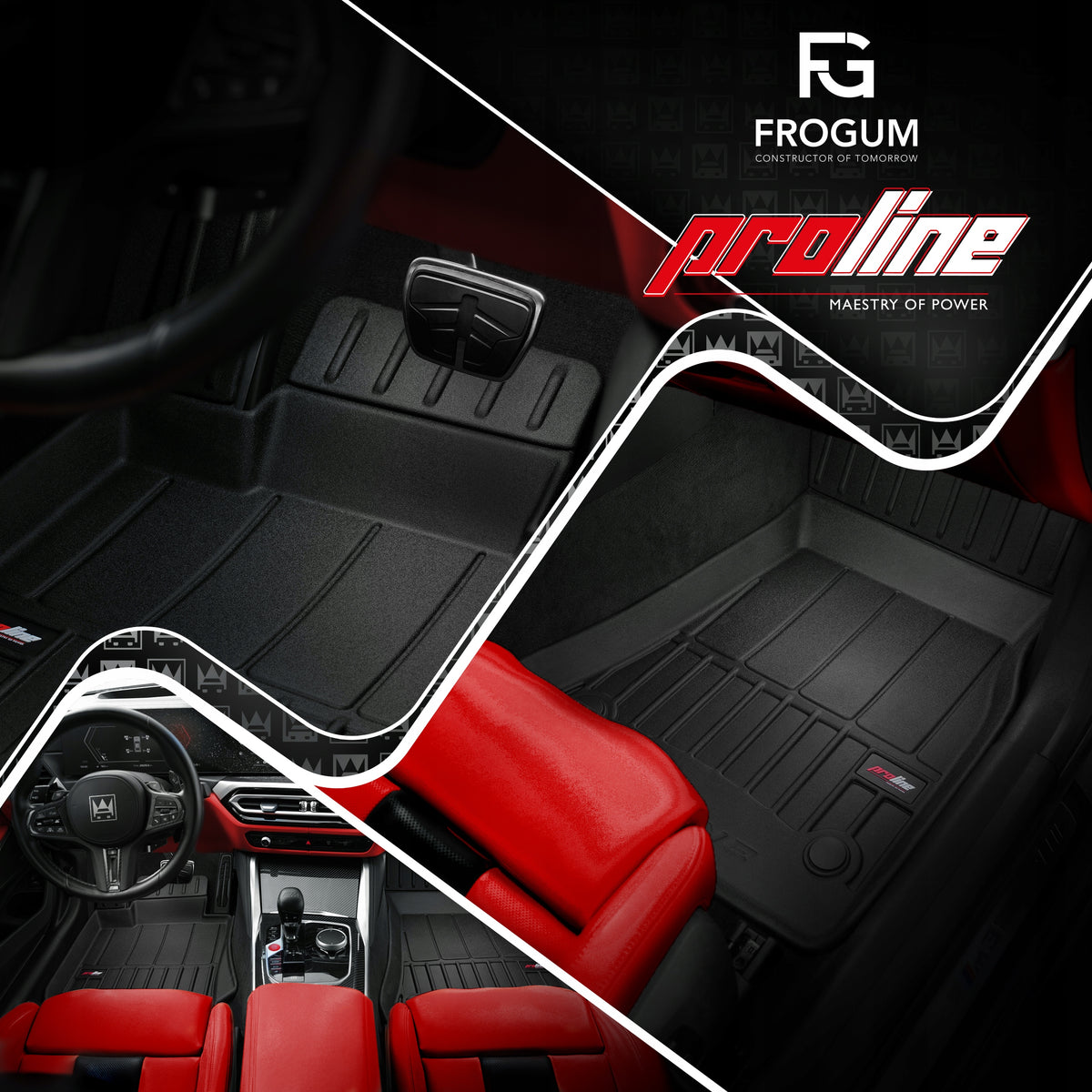 3D Rubber Rugs Mazda CX-5 II from 2017 Manufacturer Frogum