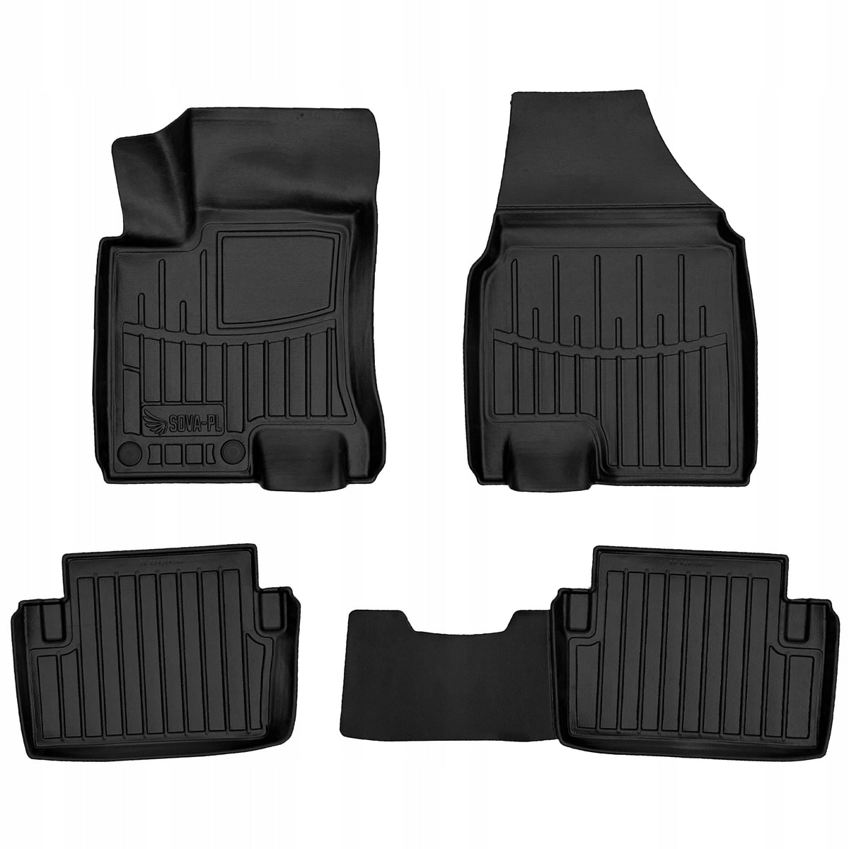 3D Rubber Rugs for Nissan Qashqai I J10 (2007-2014) Manufacturer Stingray