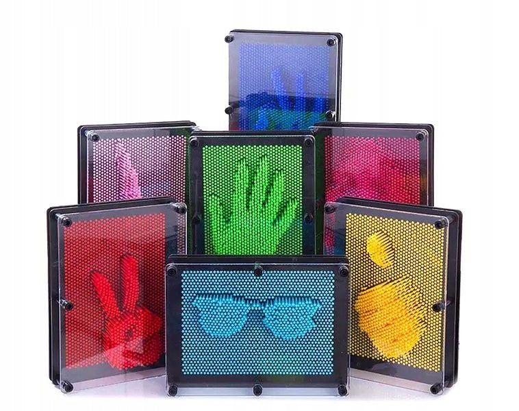 3D XXL pin board – creative toy PinArt Pin art 18 cm souvenir