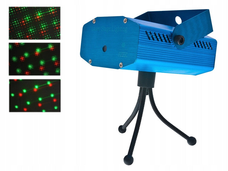 3D laser projector red-green light